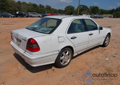 1999 Mercedes-Benz C 230 Kompressor z USA, uszkodzony, nr VIN WDBHA24G3XA806260